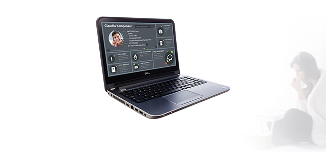 context image of the application on a laptop